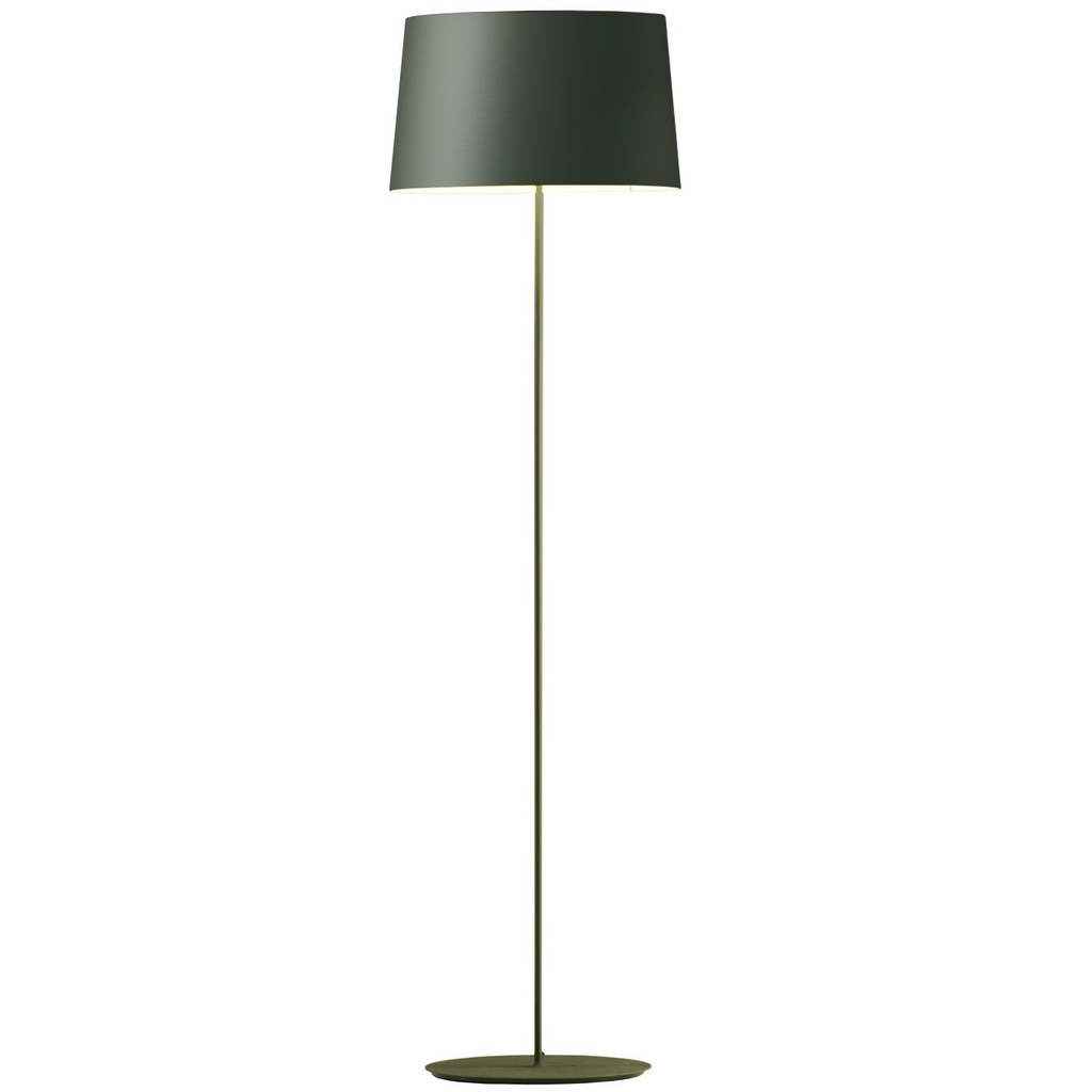 Warm, Floor, Green D1, Without LED, On/Off