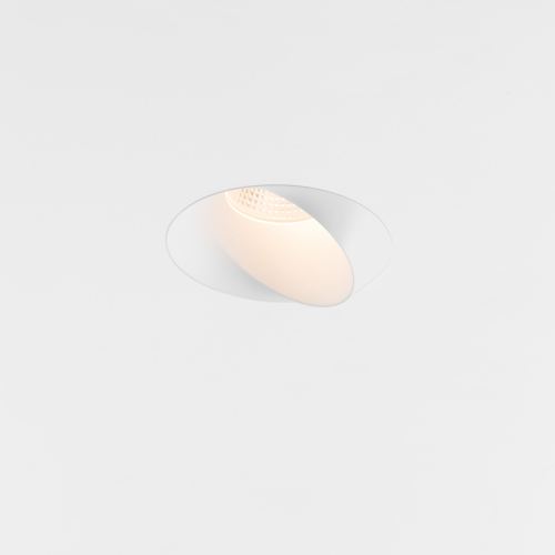 [MDL-14200109] Wink Recessed 82 1x IP54 LED 2700K Medium DE White Structure