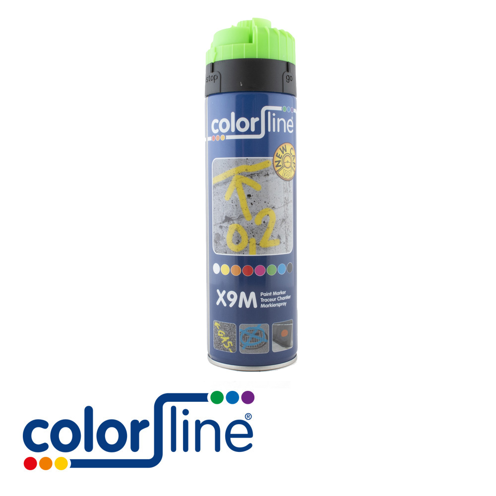 [PRO-CL21-668] X9M Paint Marker - 500 ml - FLUO GROEN