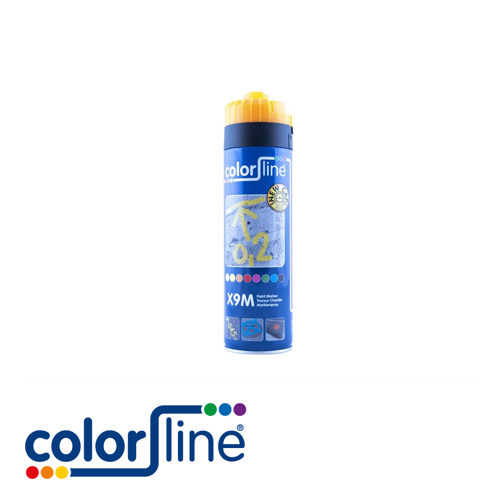 X9M Paint Marker - 500 ml - FLUO ORANJE