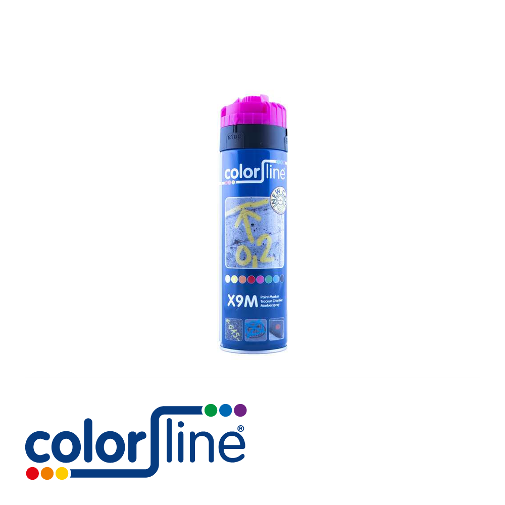 [PRO-CL21-679] X9M Paint Marker - 500 ml - FLUO ROOS