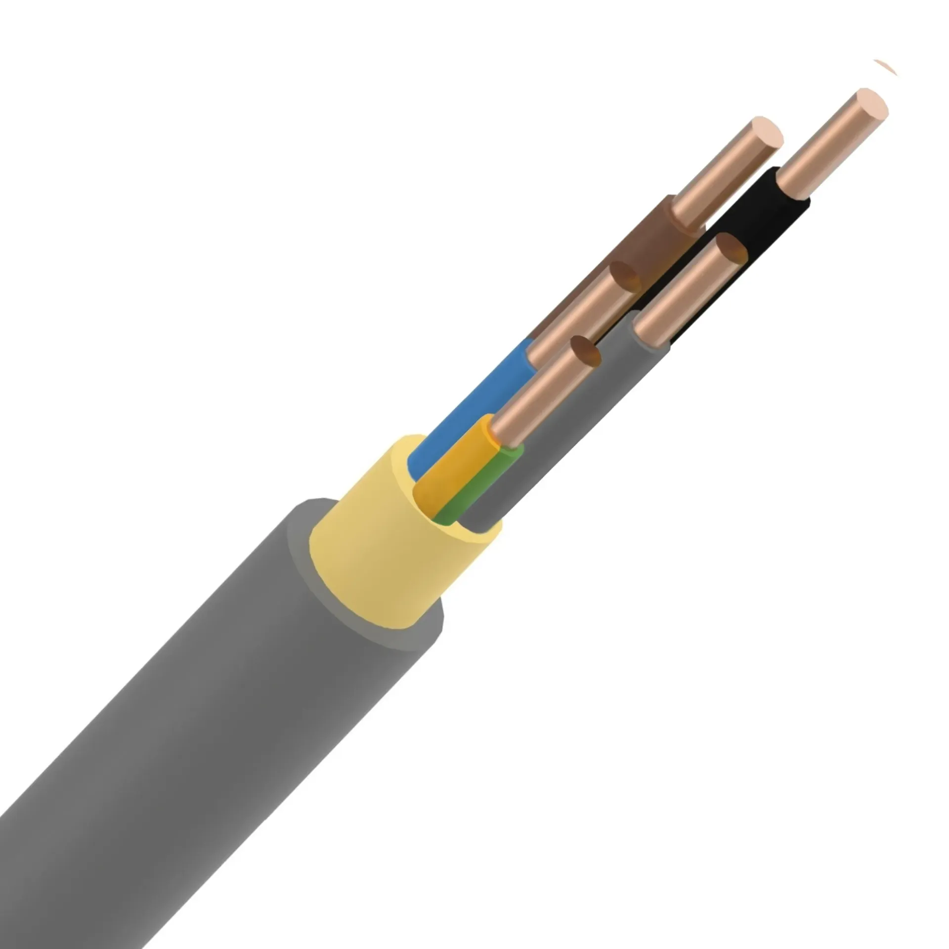 [XVB5G1,5 - Stuk] XVB 5G1,5 RE 0,6/1 KV  / m
