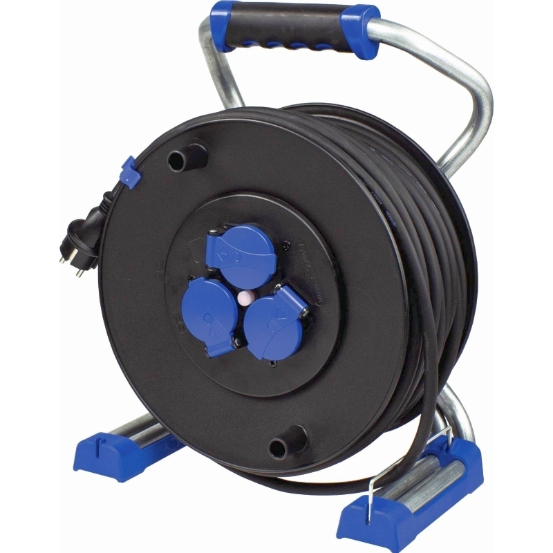 [VDE-823624] Xperts werfhaspel 320mm, 40m H07RN-F 3G2.5 zwart, IP44