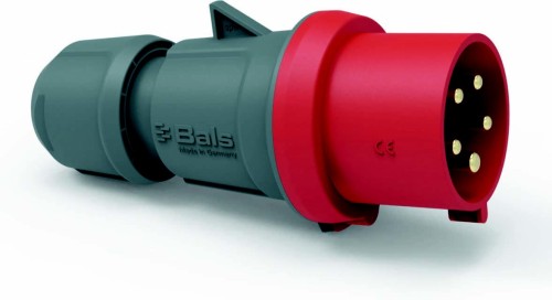 [DEM-201] cee stekker INNOLINQ 32A 3P+N+A 400V IP54, Quick-Connect+Multi-Grip