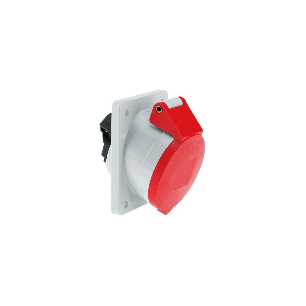[DEM-1227] inbouw cee stopcontact 16A 3P+N+A 400V IP44, schroefaansluiting