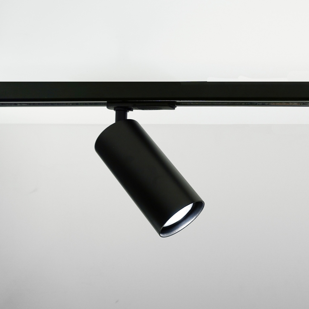 [NOS-T10R3HZL] only for NORDIC ALUMINIUM GLOBAL track spot black 8W (GU10)*