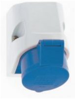 [DEM-111] opbouw cee stopcontact 16A 2P+A 230V IP44 schroefaansluiting