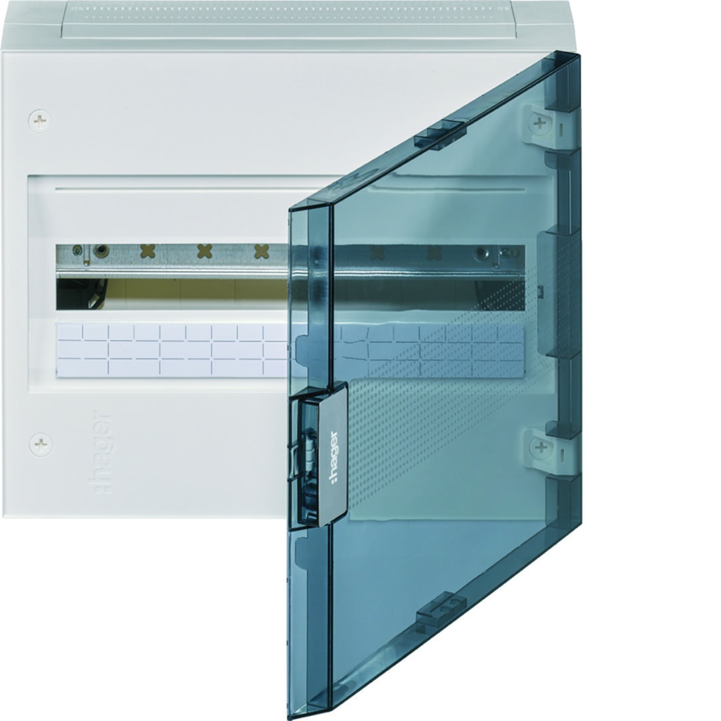 [HAG-VB118R] vega verdeelkast 1R. 18M. - doorzichtige deur