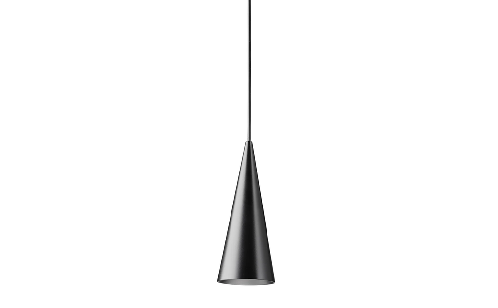 [WAS-201S129005] w201 Extra small pendant s1 Phase-cut dim Jet black (RAL 9005)
