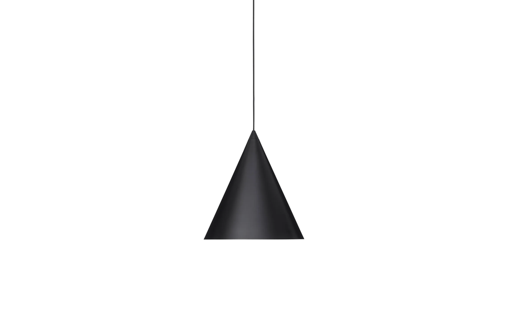 w221 Medium pendant s2 Phase-cut dim Jet black (RAL 9005)