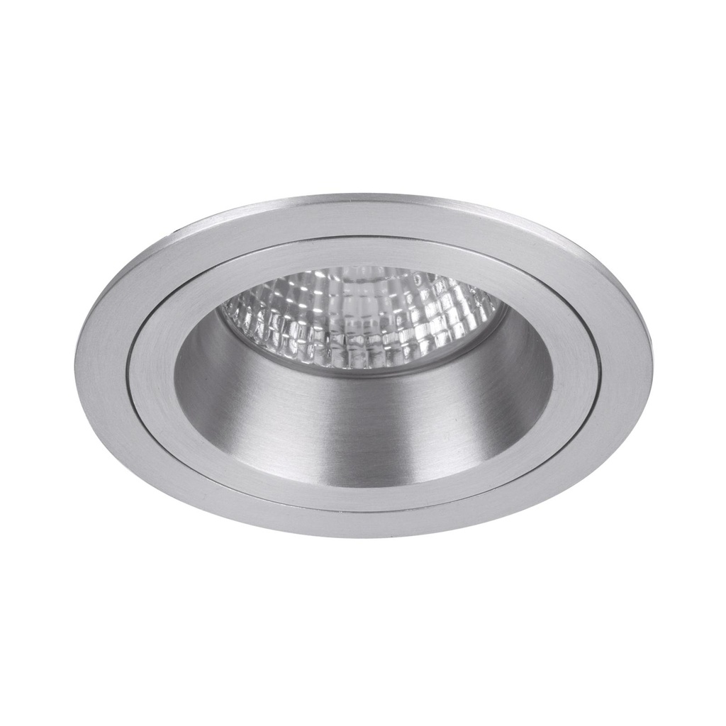 Ø70 inbouwspot - rond - vast zwart textuur