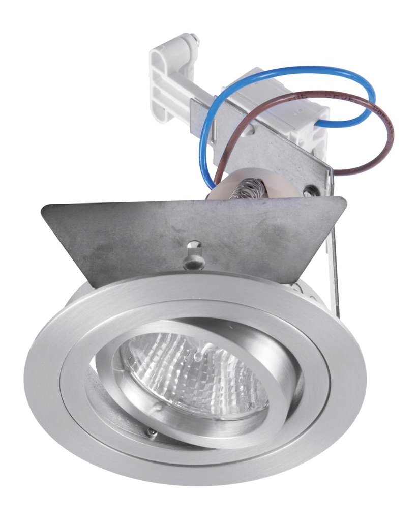 [PSM-CAMBIO.2M] Ø80 CONVERTIBLE inbouwspot - rond - richtbaar zwart textuur