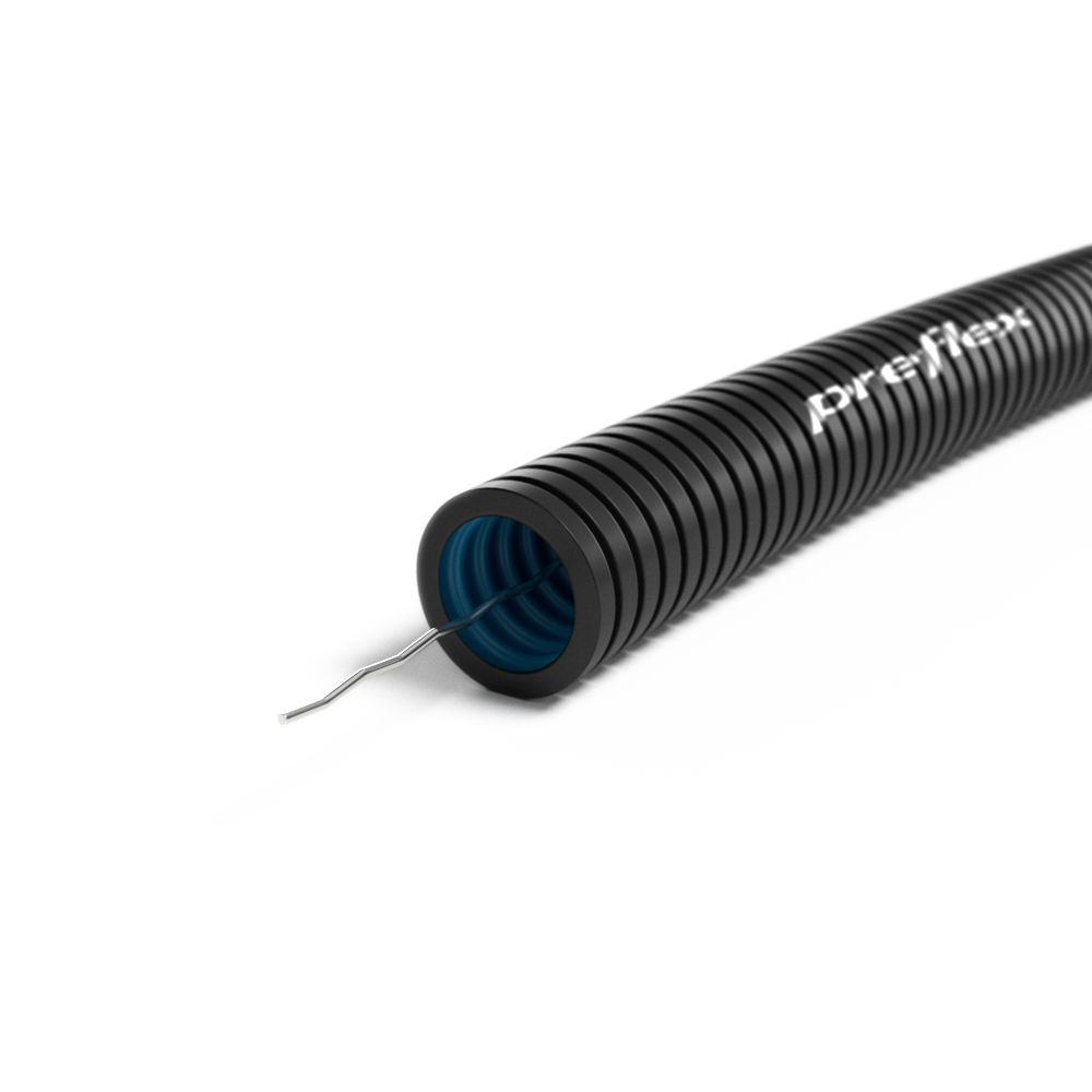 Preflex UV Lege buis low-friction met trekdraad 25mm 100m
