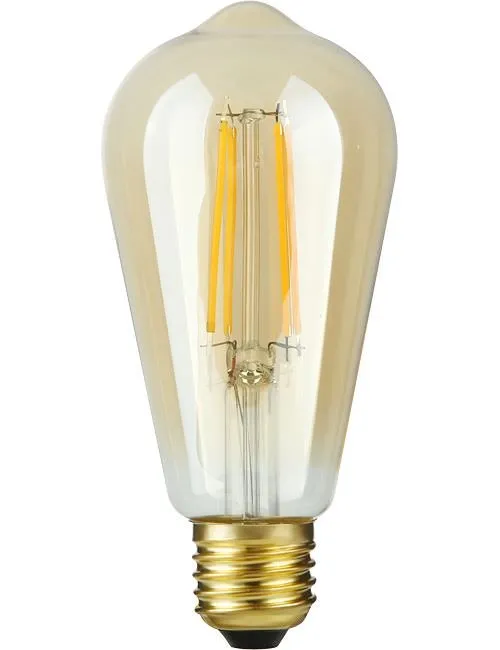 [SPL-LT276447005] LED E27 Fila Rustika ST64x140 230V 470Lm 4.7W 922 AC Gold Dim