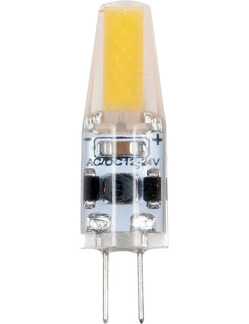 LED G4 COB T12x37 12V 260Lm 2W 827 AC/DC Clear Dim