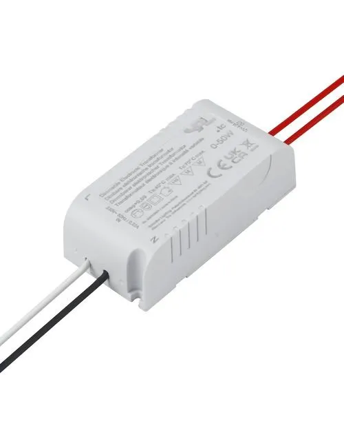 [SPL-605100501] Electronic Transformer 0-50W 12V AC Dimmable