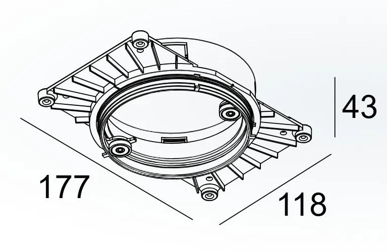 [DEL-26410 0010] MOUNTING KIT NIME O.F.A.