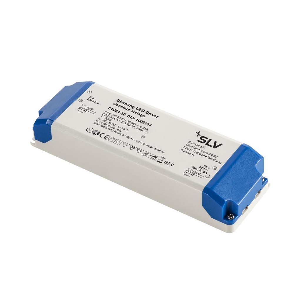 LED DRIVER 50W 24V TRIAC dimbaar