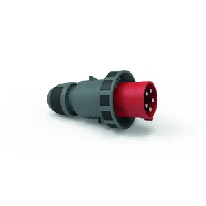 [DEM-2189-1] Cee stekker 63A 3P+N+A 400V IP67, schroefaansluitng+multigrip sustainable grip
