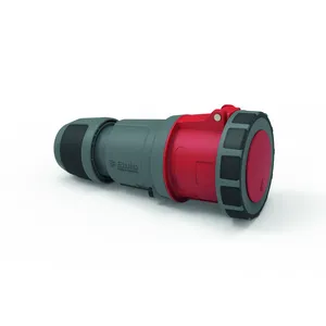 [DEM-3199-1] cee koppelstekker 125A 3P+N+A 400V IP67, schroefaansluiting+MG sustainable grip