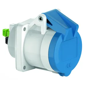 [DEM-13646] inbouw cee stopcontact 16A 2P+A 230V IP44, quick-connect