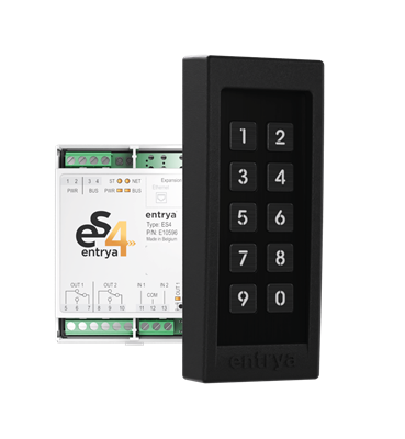 [SCL-105506] ES4-KPB kit met zwart opbouw codeklavier