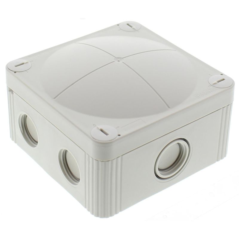 COMBI 407 LG - Aansluitdoos 4mm² (RAL 7035)