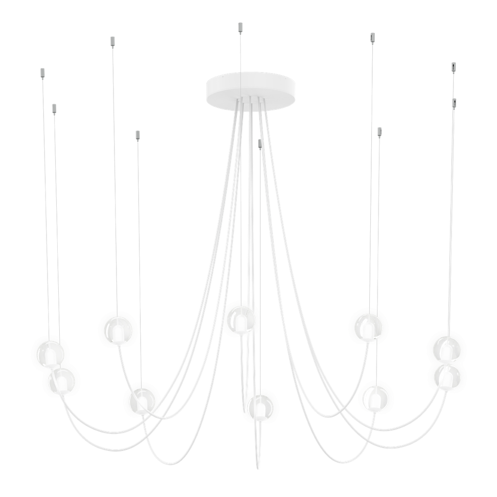OPLIA CHANDELIER CEILING SUSP 1.0 LED 2700K 1.5m cables 29W 220-240VAC DIM CRI90
