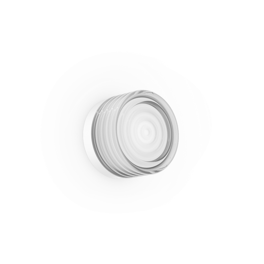 [WND-346184WC3] HAJO IP44 WALL SURF 1.0 LED 2700K W 9W 220-240VAC DIM CRI90 (Transparant)