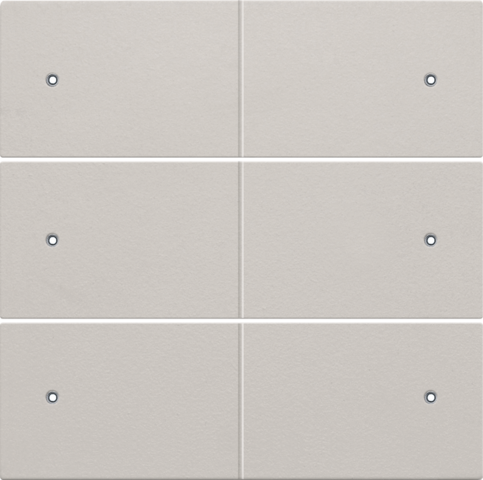 AFWERKINGSSET ZESVOUDIGE POTENTIAALVRIJE DRUKKNOP 24V, MET LEDS