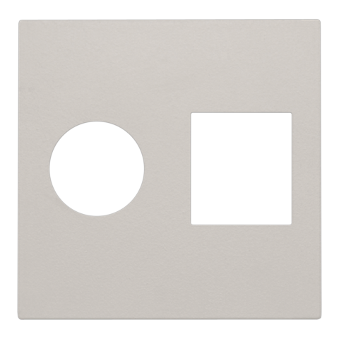 [NIK-102-65702] AFWERKING ENKELV. COAXAANSLUITING EN NETWERKAANSLUITING RJ45