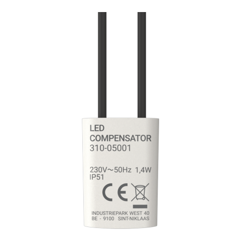 [NIK-310-05001] LEDCOMPENSATOR VOOR DIMMERS