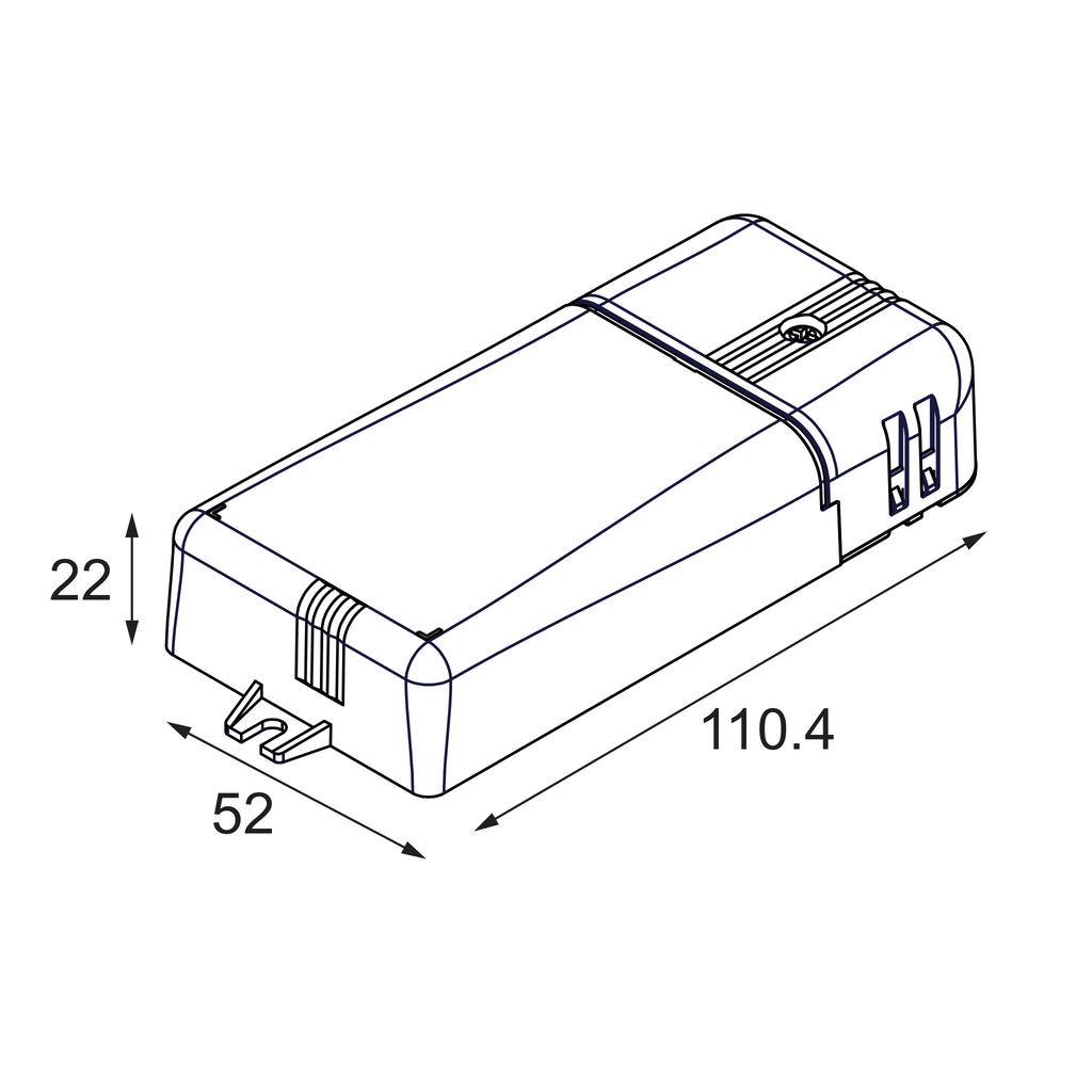 [MDL-12404230] LED Driver Constant Current Trailing Edge 350mA 18W