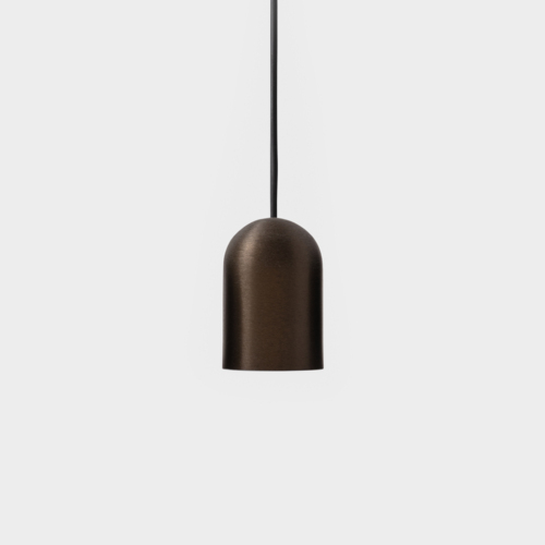 Placebo Suspended Down 60 1x LED 2700K Trailing Edge DI Bronze Brushed Anodised