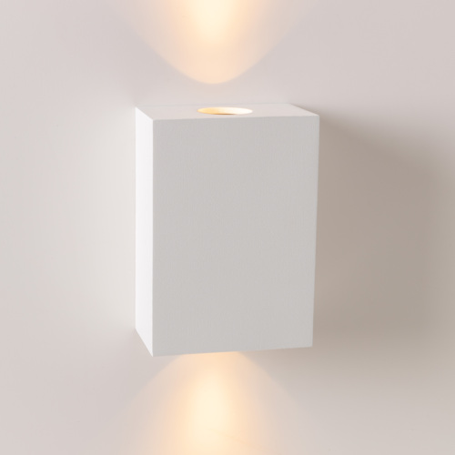 [MDL-13270309] Sulfer Wall Up/Down 2x IP54 LED 2700K Non-Dim DI (Wit)