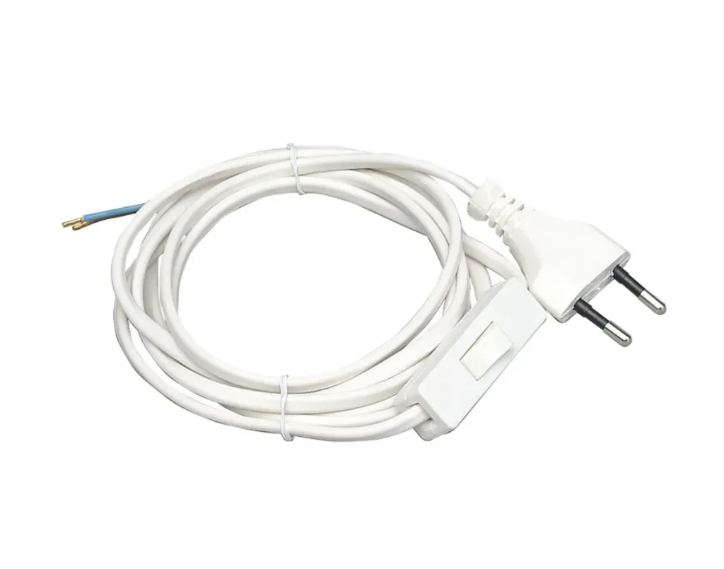[HUP-222136-150-50W] STEKKER MET SCHAKELAAR 150mm/SCHAKELAAR Lamp 50mm 
