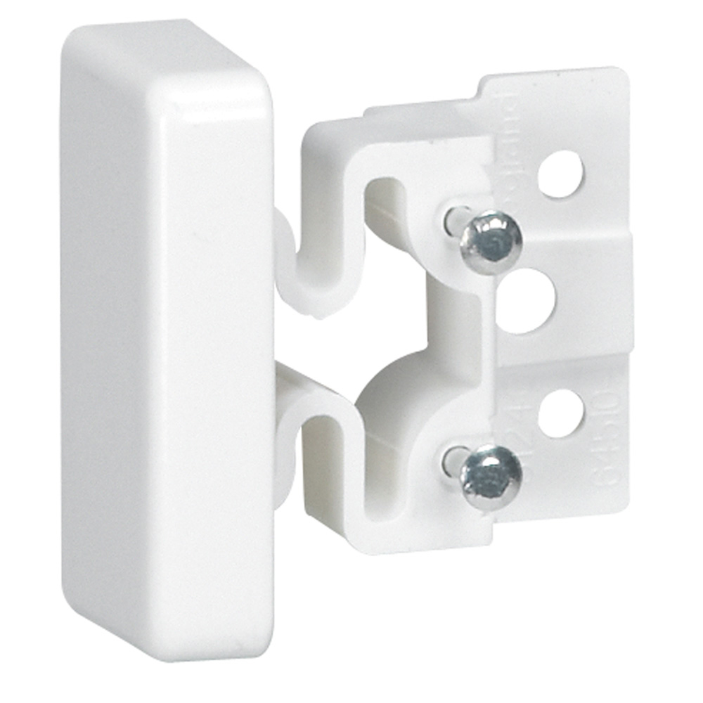 Einddeksel links of rechts DLP lijst 32 x 16 mm - wit