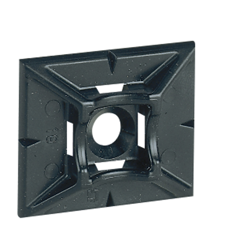 voetstukje zelfklevend zwart COLRING max. breedte 4,6 mm