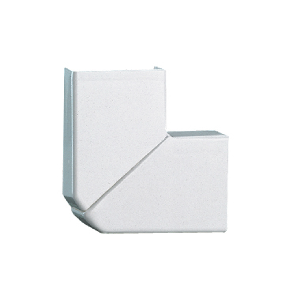 Variabele platte hoek DLP lijst 32 x 16 mm - wit