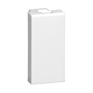 Mosaic afsluitplaat 1 mod. Wit