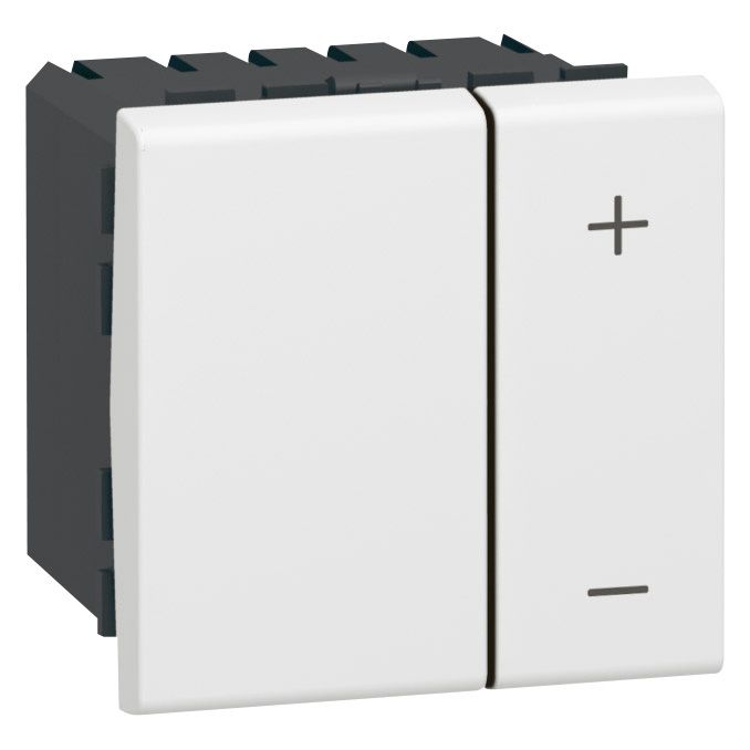 Mosaic dimmer 0/1 10V 2 mod. Wit