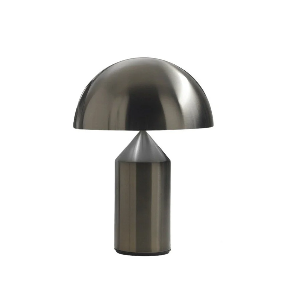 ATOLLO TABLE LAMP SMALL SIZE SATIN BLACK NICKEL