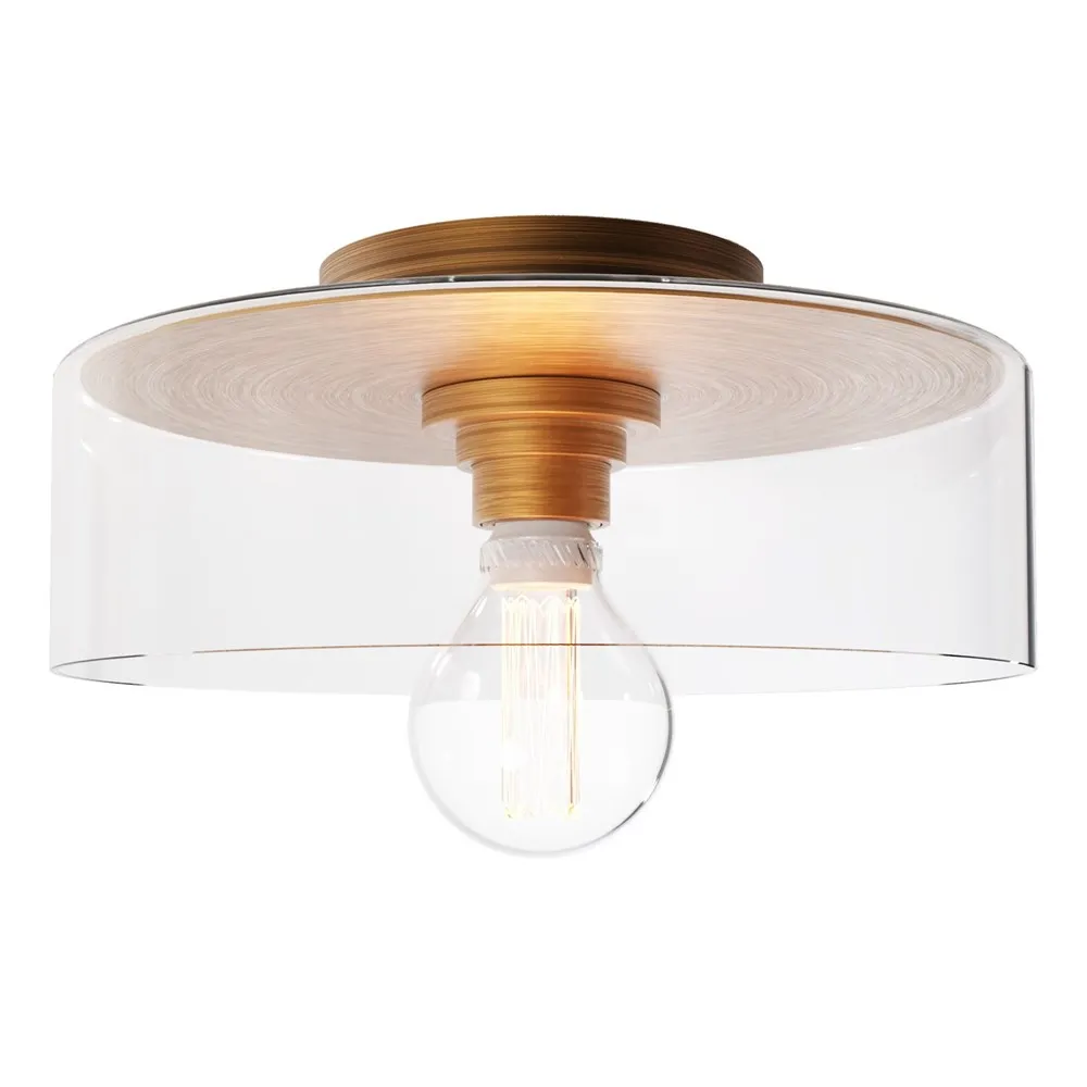 Glow Wall / Plafonniere Old Brass
