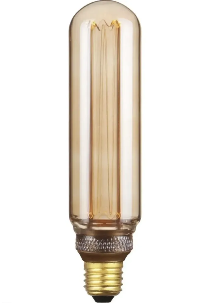 LED Filament D - T45XL Champagne (fitting E27/230V)