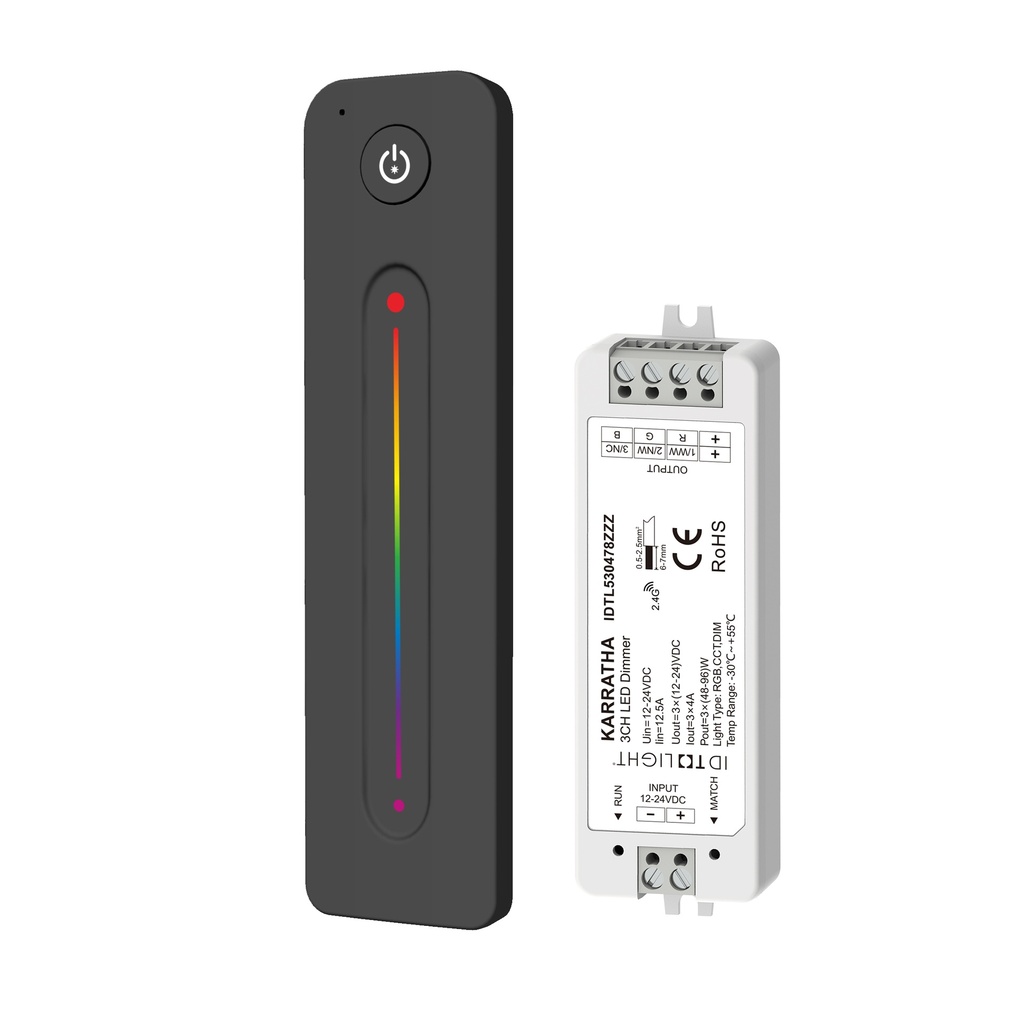 [IDT-IDTL530478ZZZ] KARRATHA Kit Emetteur/Récepteur RGB