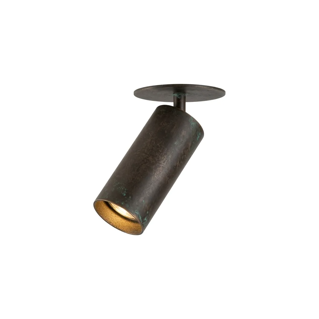 VICTOR SPOT C1B 90mm (75-80mm) - 6W LED 25° 2700K - Excl. Driver - Brons