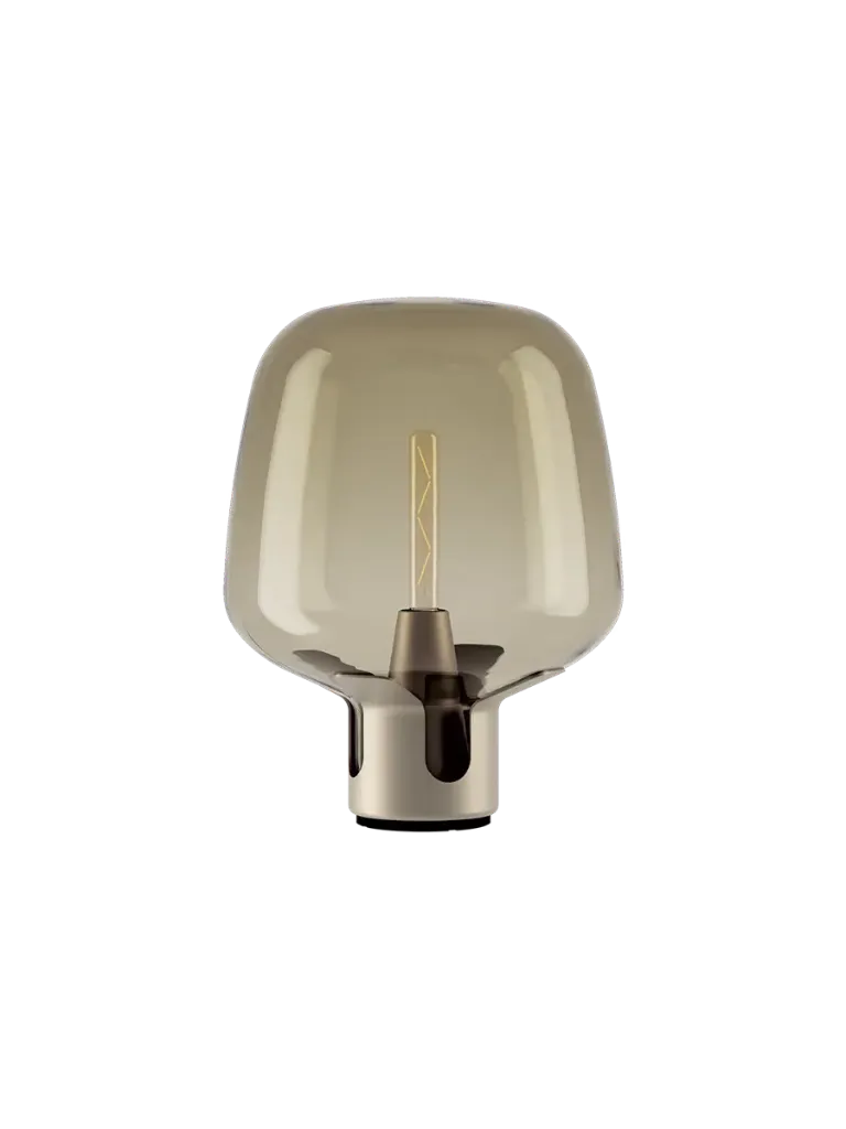 FLAR TABLE MEDIUM CHAMPAGNE HONEY CE