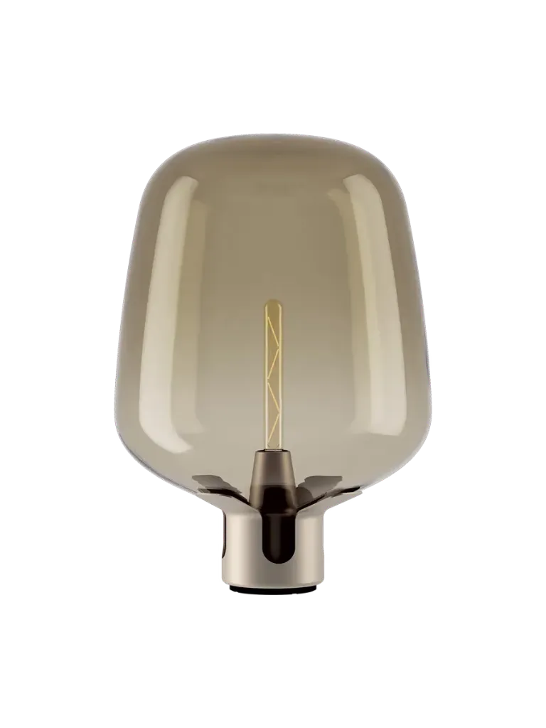 FLAR TABLE LARGE CHAMPAGNE HONEY CE