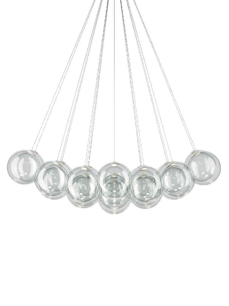 [LOD-22128 0027] RANDOM CLOUD 23 LIGHTS Ø28 White / 2700K 220-240V (Transparant)
