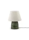 TABLE LAMP M GREEN stoneware L 40 W 40 H 54 CM L 15.75 W 15.75 H 21.26 IN